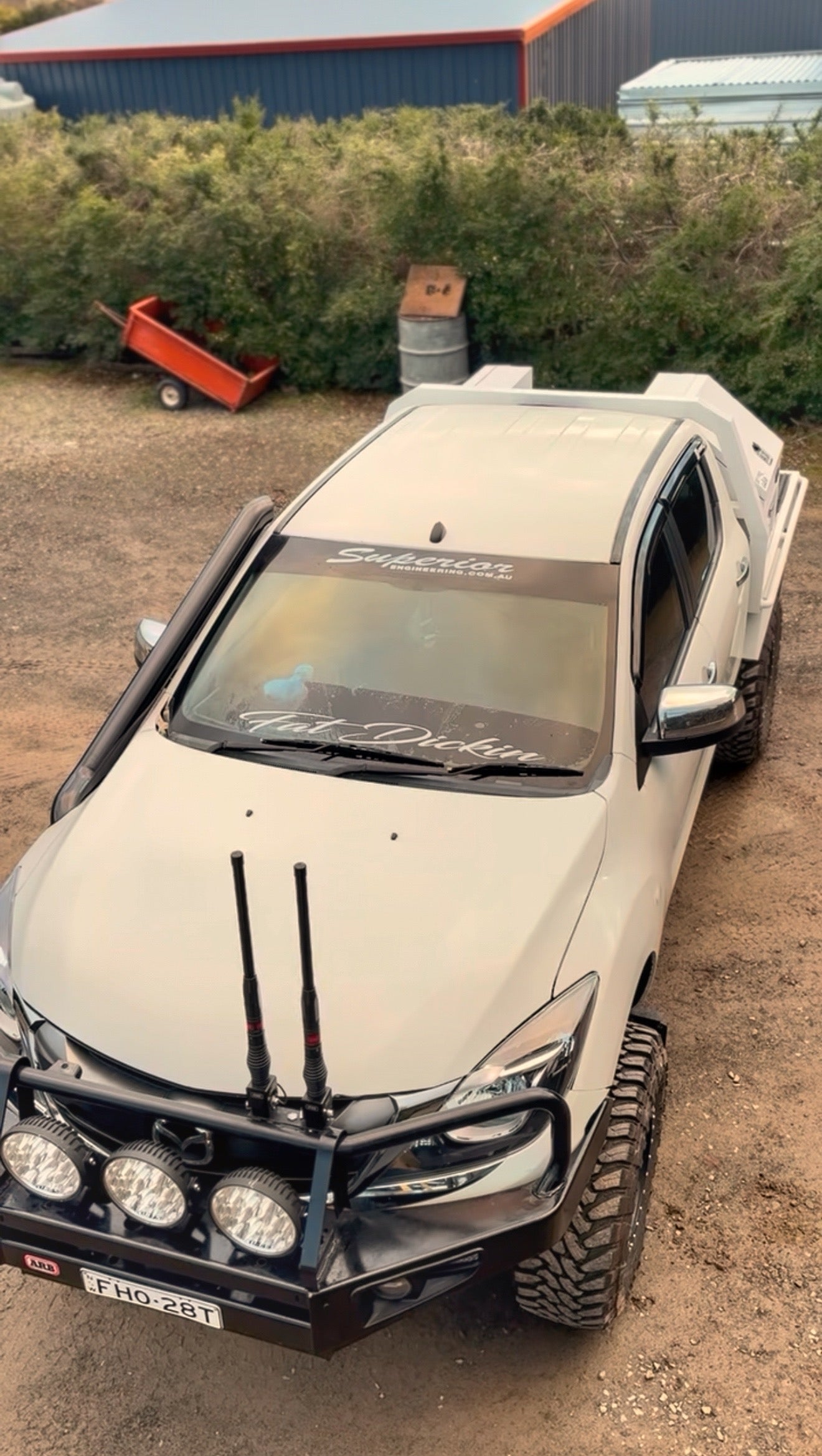 Fat Dickin Window banner